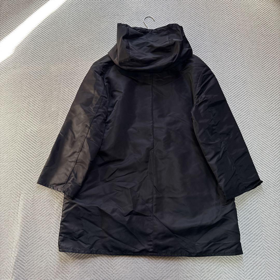 極美品 現行モデル MAX&Co. オーバーサイズ ナイロンコート フード L