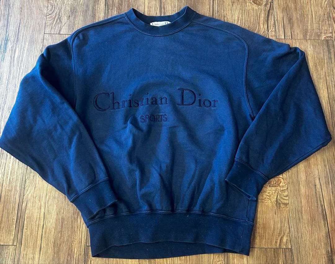 Christian Dior sports トレーナーネイビー　M