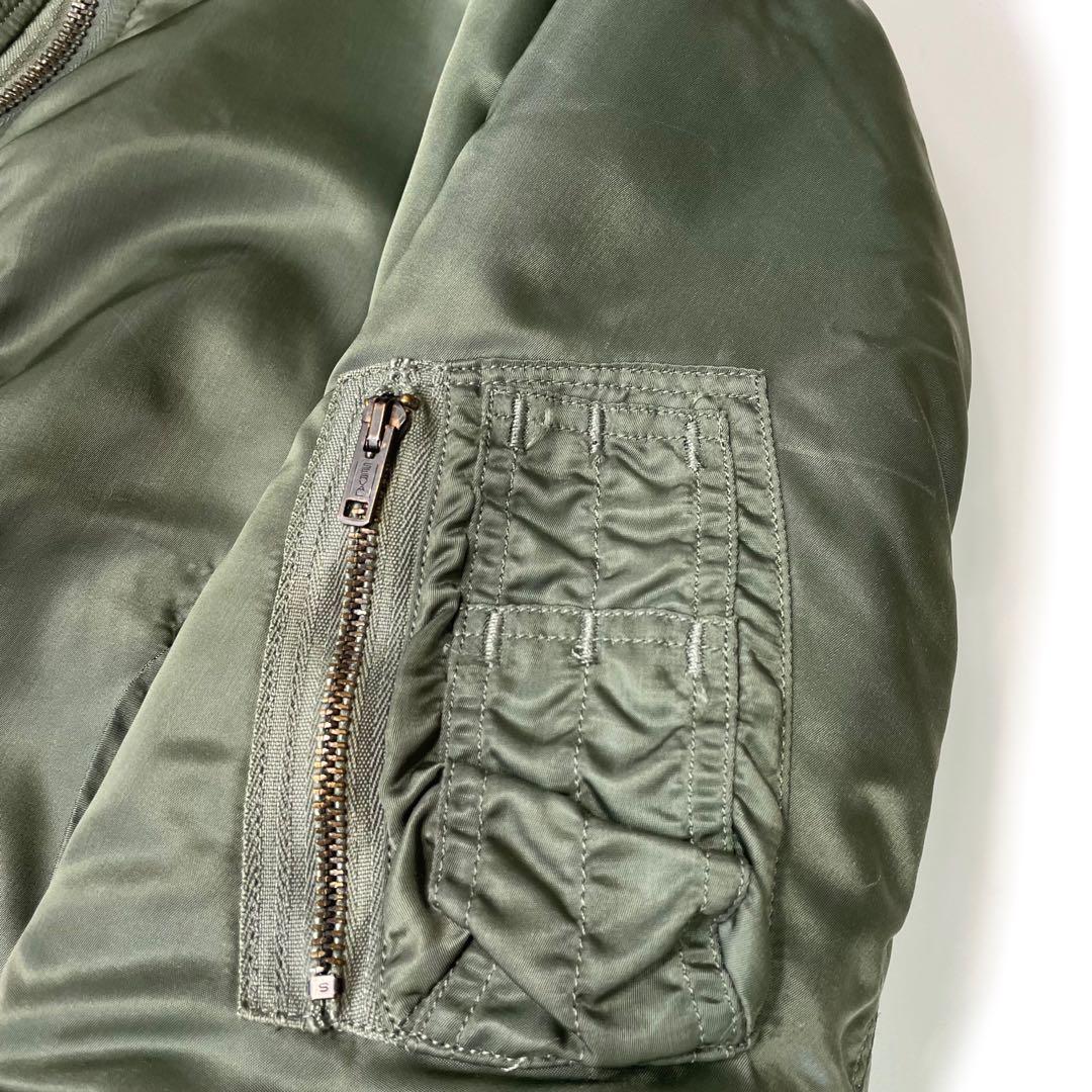 70’s USAF 米軍実物 MA-1 フライトジャケット ワッペン M