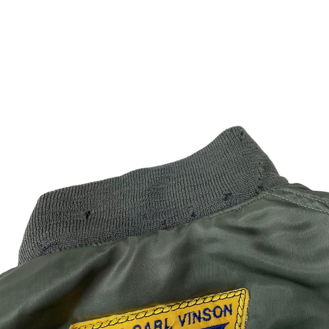 70’s USAF 米軍実物 MA-1 フライトジャケット ワッペン M