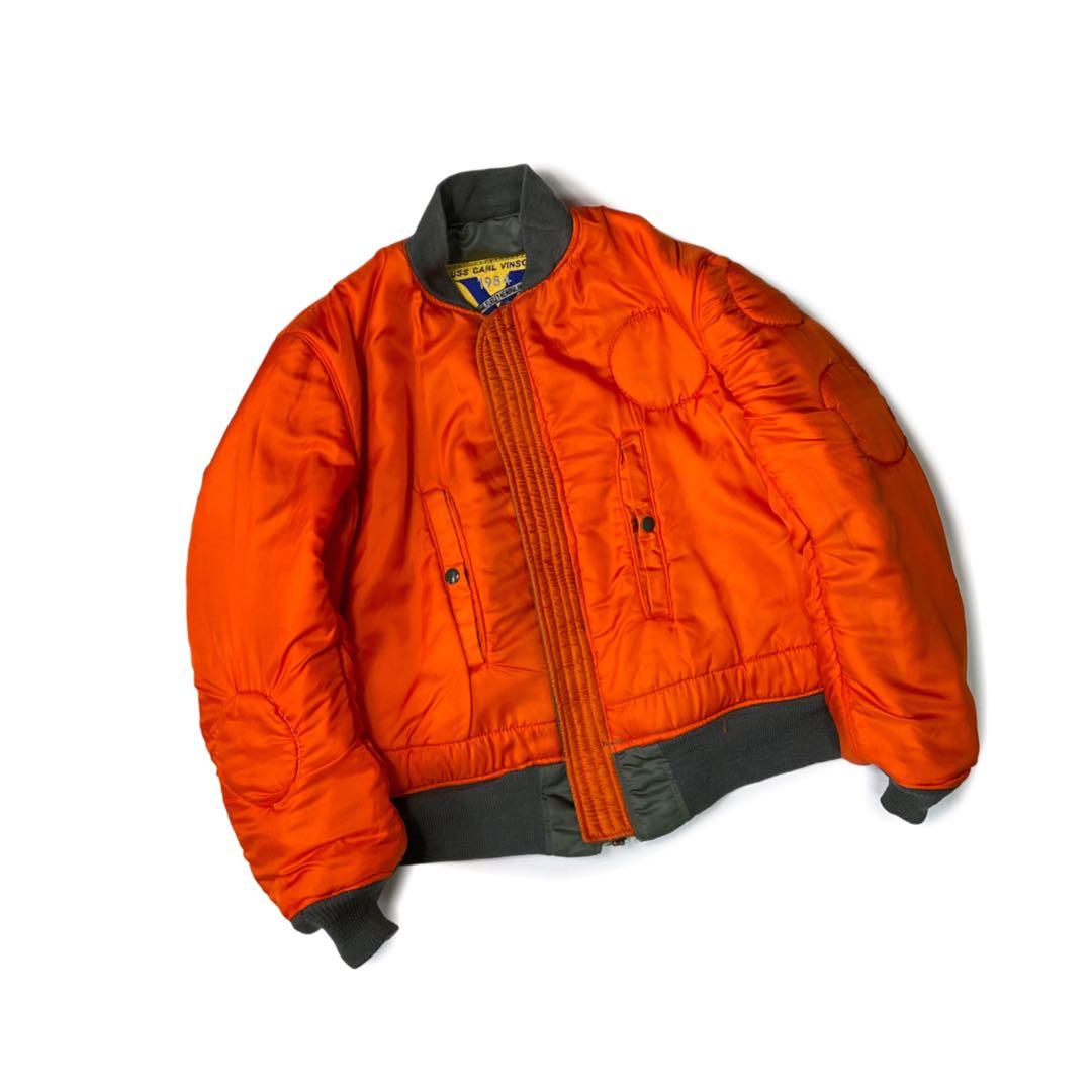 70’s USAF 米軍実物 MA-1 フライトジャケット ワッペン M