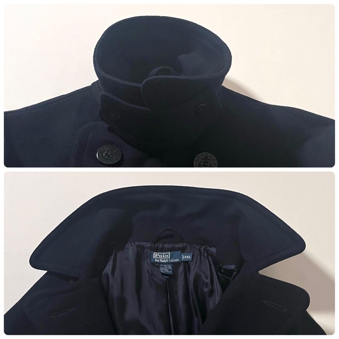 【美品】ポロバイ ラルフローレン　Pコート　13スター　10ボタン　XXLサイズ