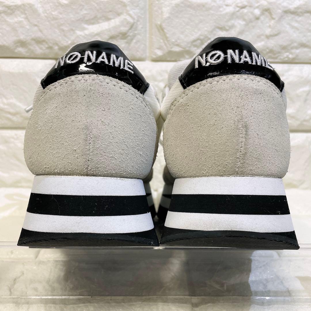 NO NAME ノーネーム 厚底スニーカー ホワイト 36