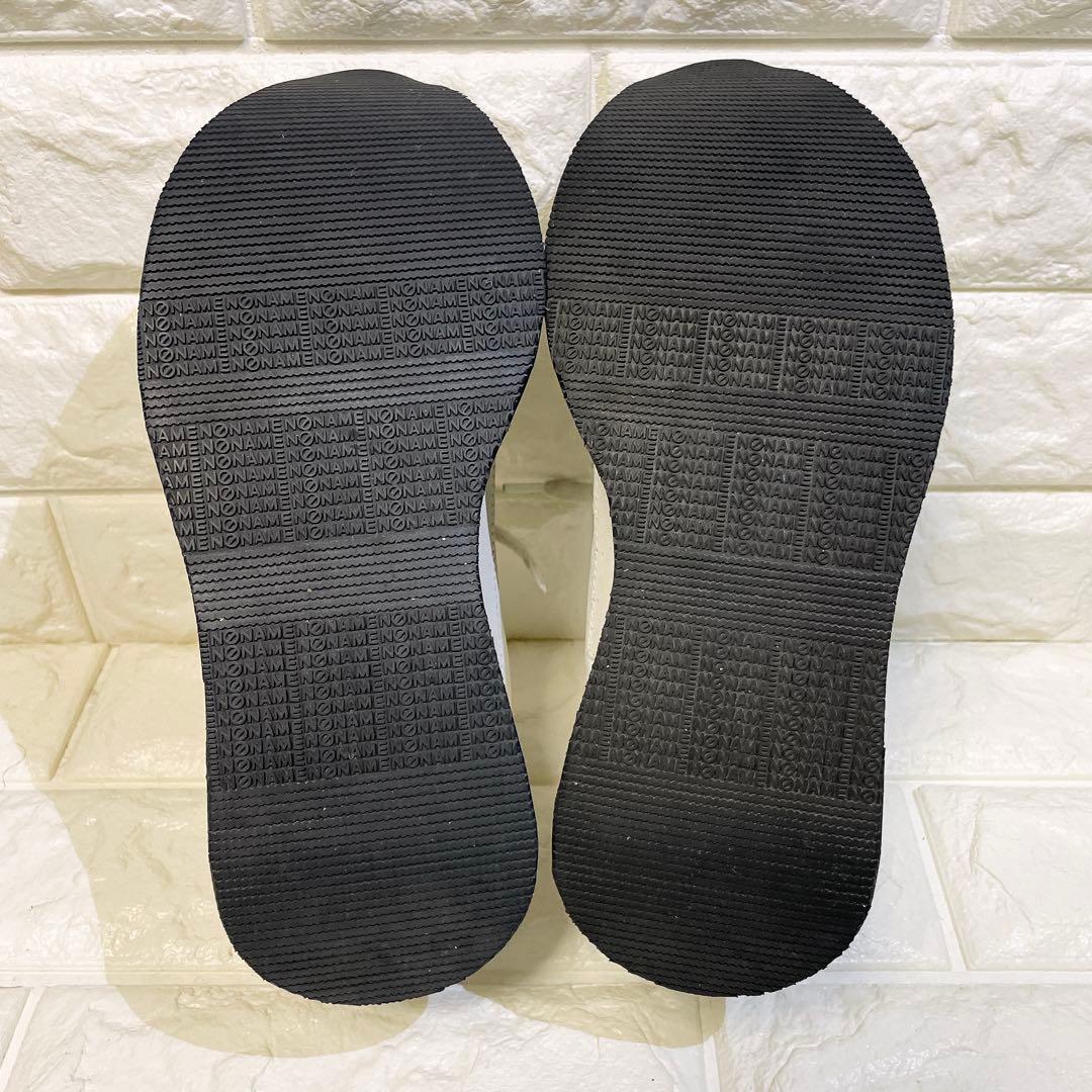 NO NAME ノーネーム 厚底スニーカー ホワイト 36