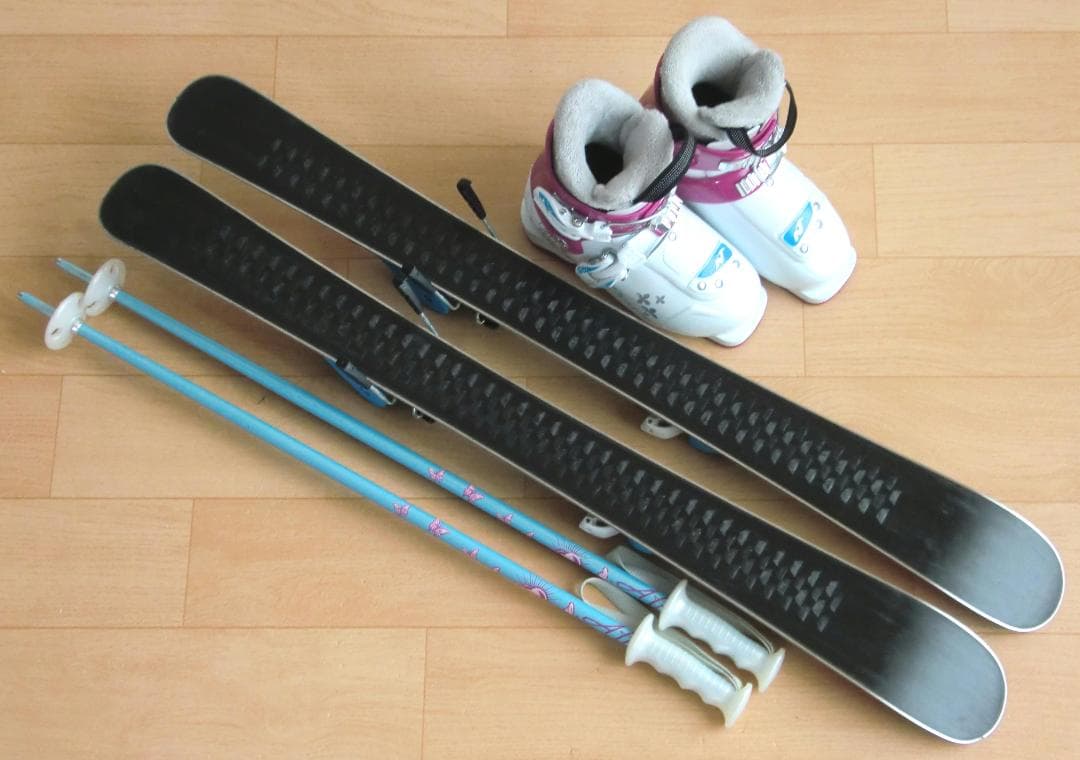 ■■11月限定■送料無料■BXB■子供用スキー4点セット■86/18.5■逆走防
