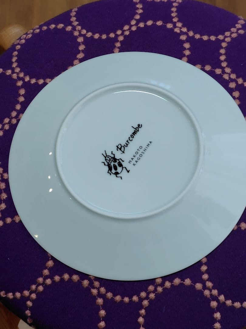 【新品未使用】鹿児島睦　ケーキプレート　箱付き　かごしままこと　てんとう虫