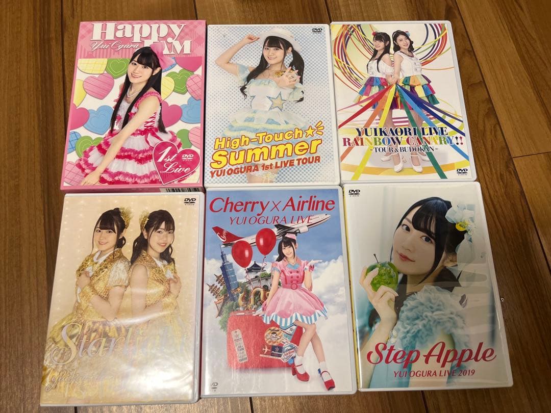 小倉唯　ゆいかおり　ライブDVD 6枚セット