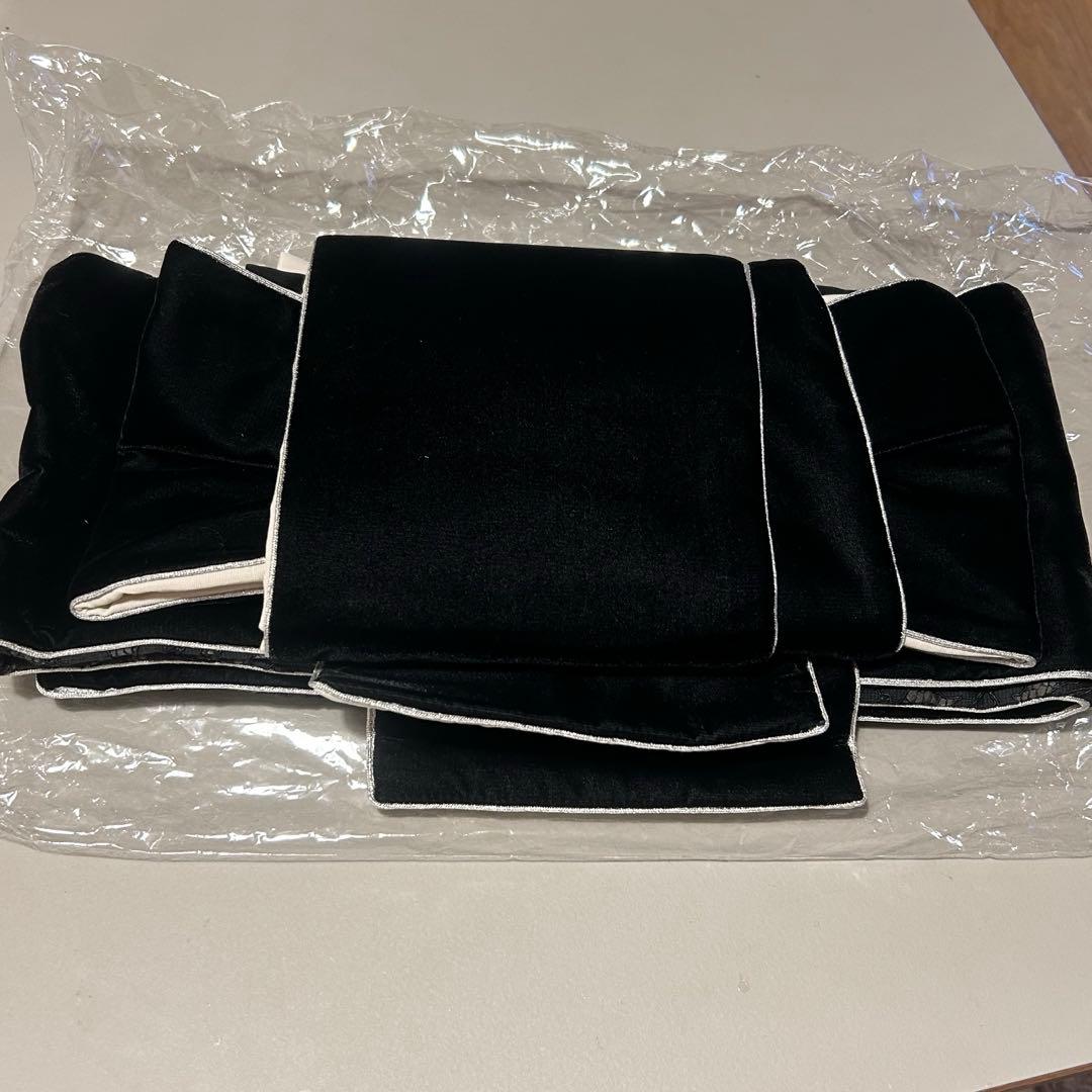 【新品未使用】ドゥーブルメゾン ベロアのつくり帯