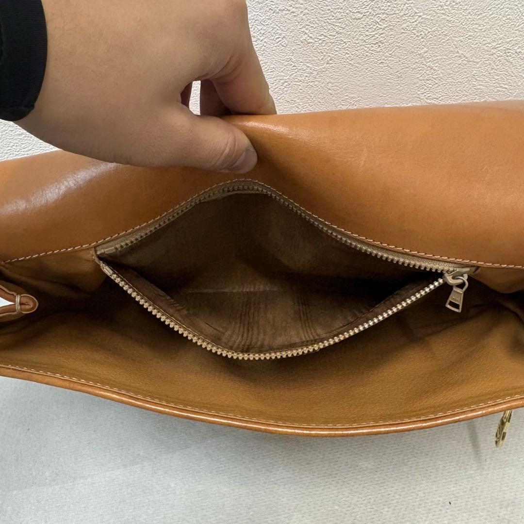 【美品】セリーヌ　CELINE クラッチバッグ　マカダム柄　ヴィンテージ