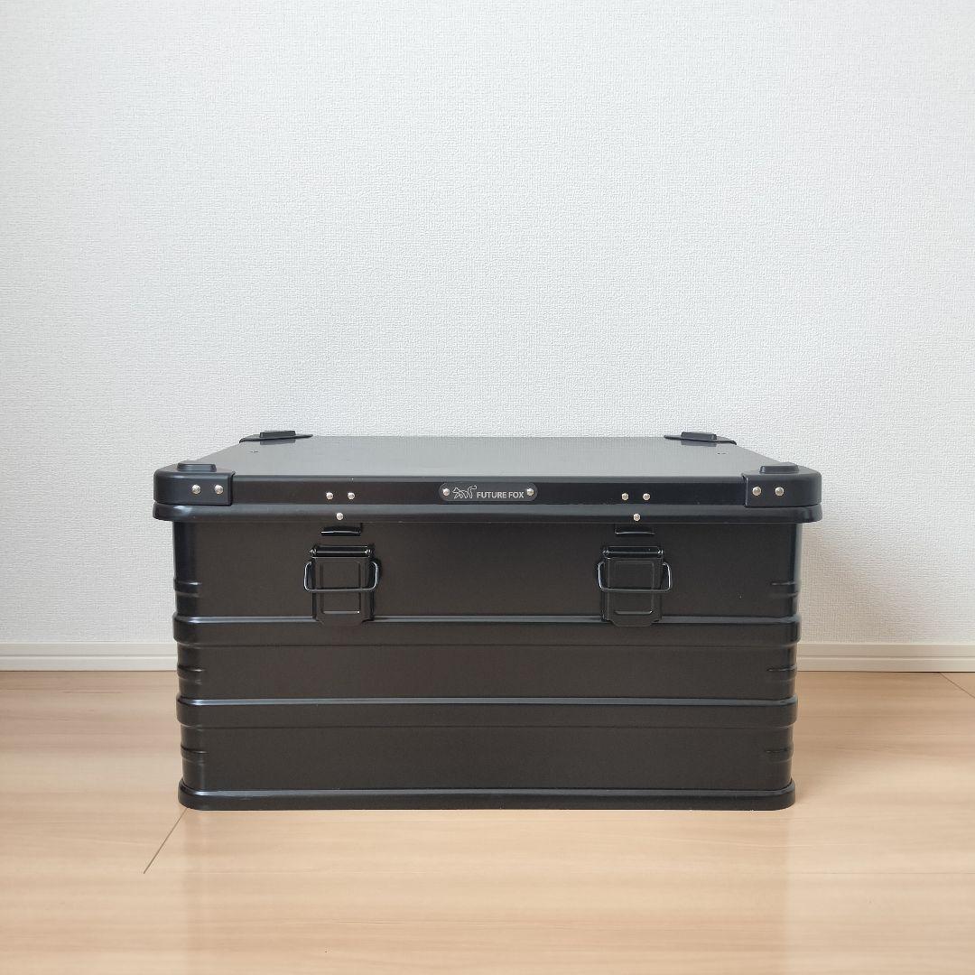 FUTURE FOX アルミ コンテナボックス 72L ブラック
