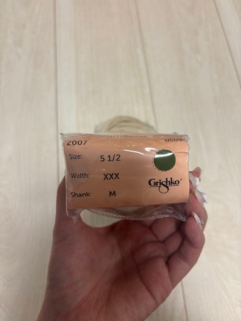 新品Grishko トゥシューズ 5 1/2 XXX M