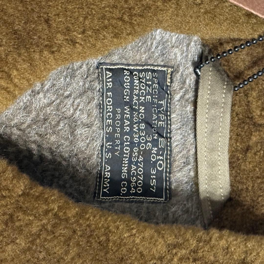 バズリクソンズ B-10 フライングタイガー 赤虎 ワッペン ボア