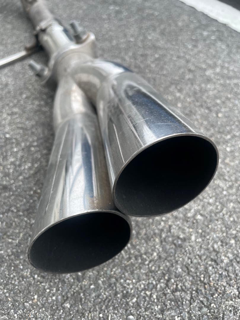 k12マーチデュアルテール マフラー ステンレス