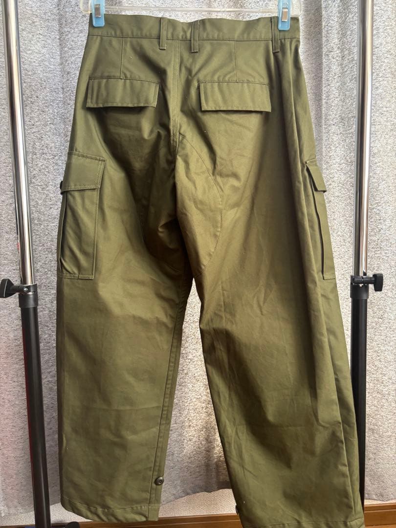 パンツ ANREALAGE SIDE ANGLE MIRITARY PANTS 48