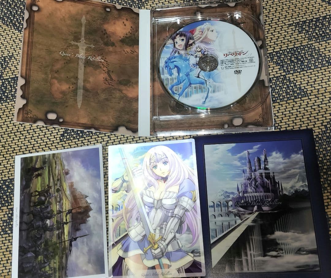 クイーンズブレイド リベリオン DVD 全巻セット