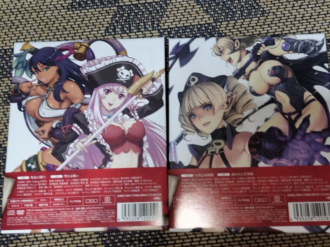 クイーンズブレイド リベリオン DVD 全巻セット