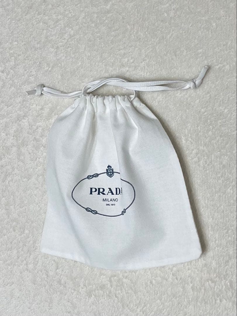 PRADA ブラック ナイロン ショルダーストラップ