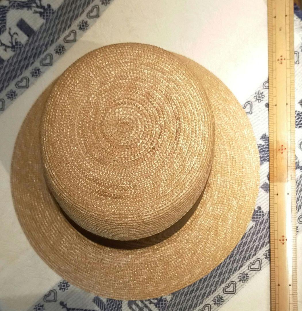 田中帽子店×AMACA 麦わら帽子
