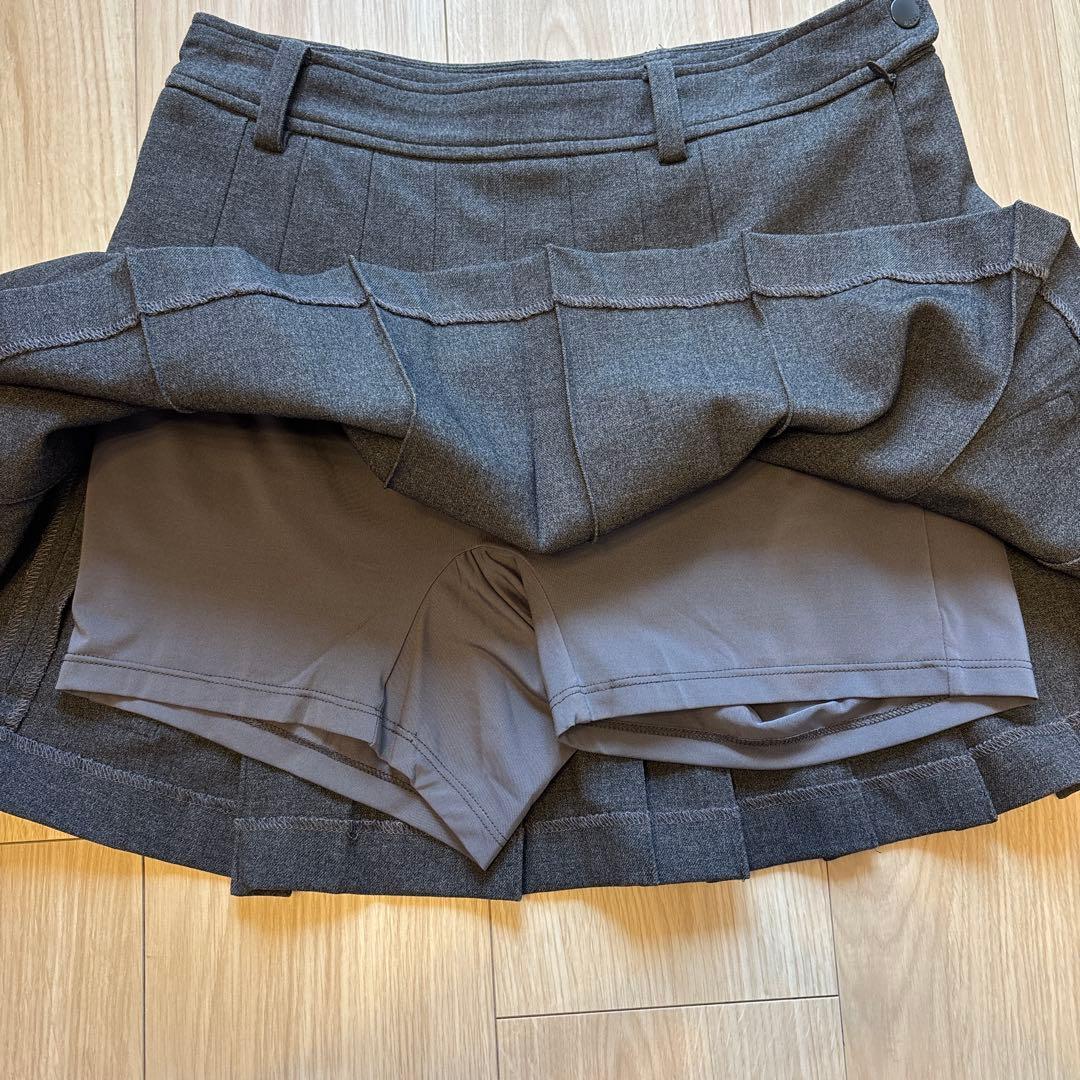 WAAC プリーツスカート　グレー　2サイズ