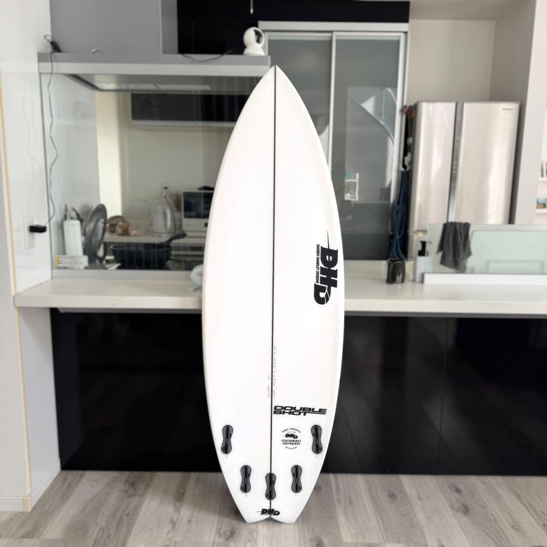 1Rのみ使用 DHD ダブルショット DOUBLE SHOTショートボード 小波