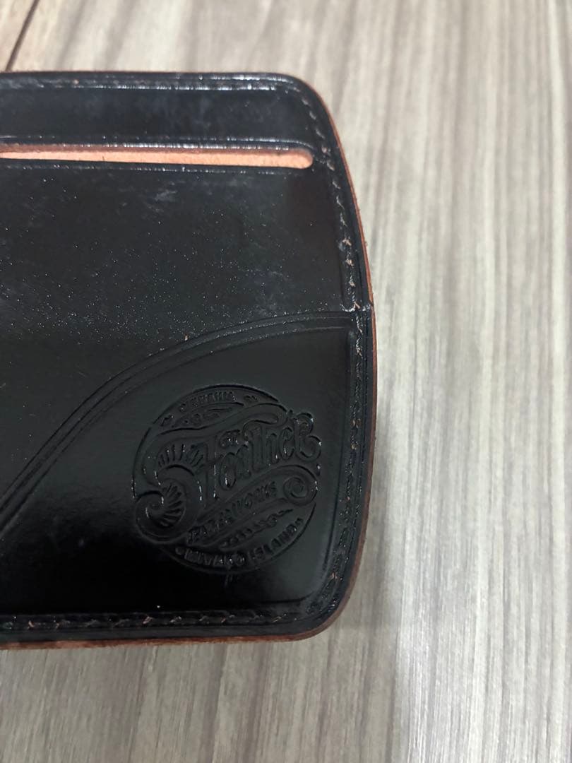 6t leather works マネークリップ