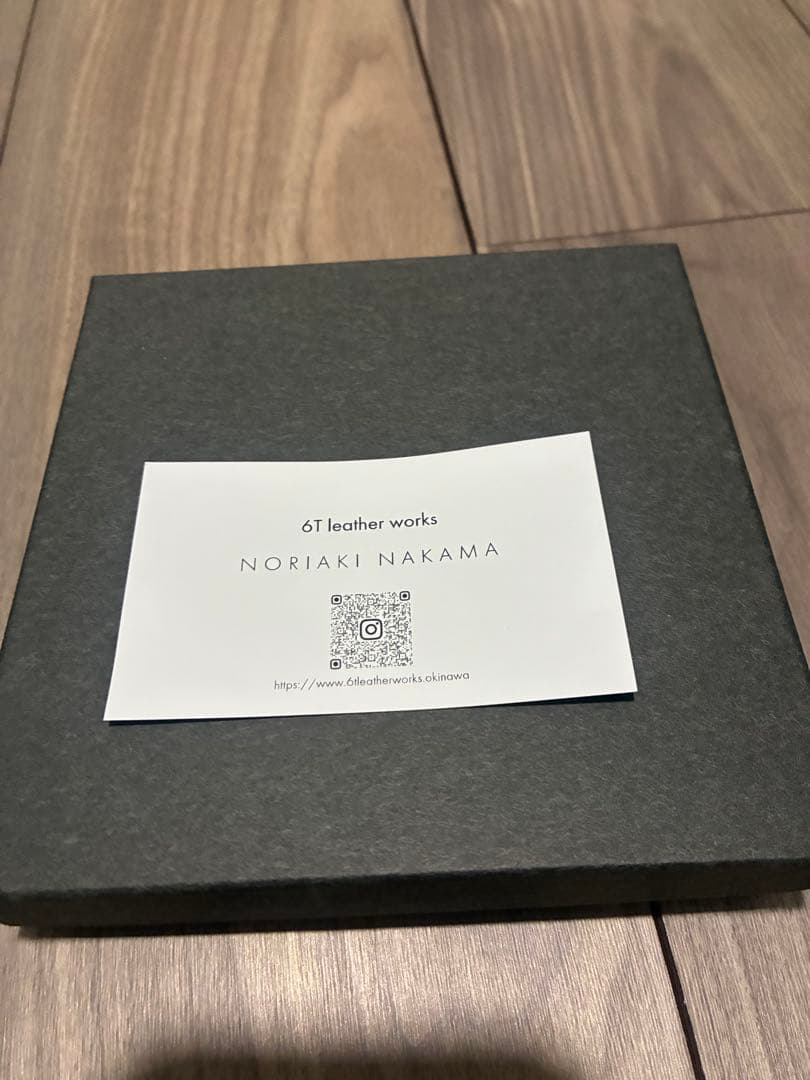 6t leather works マネークリップ