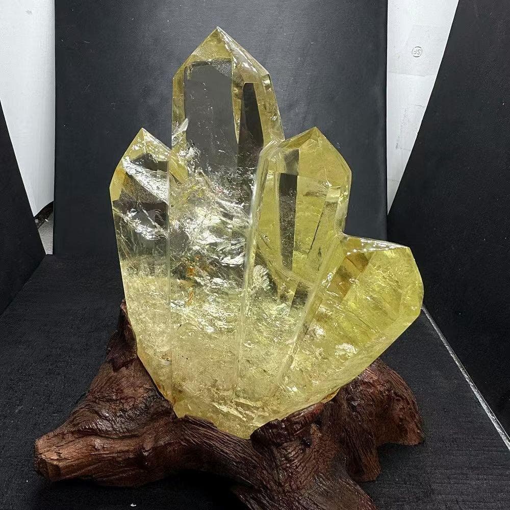 AAAAA級金運UP天然シトリン六角柱B0105/YS/1030133/699A