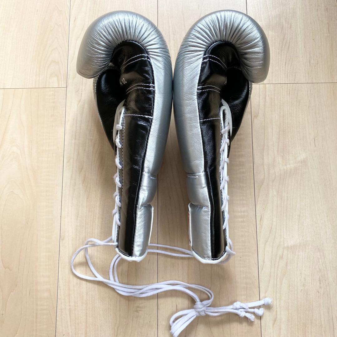 ウイニング winning 14オンス ボクシンググローブ シルバー