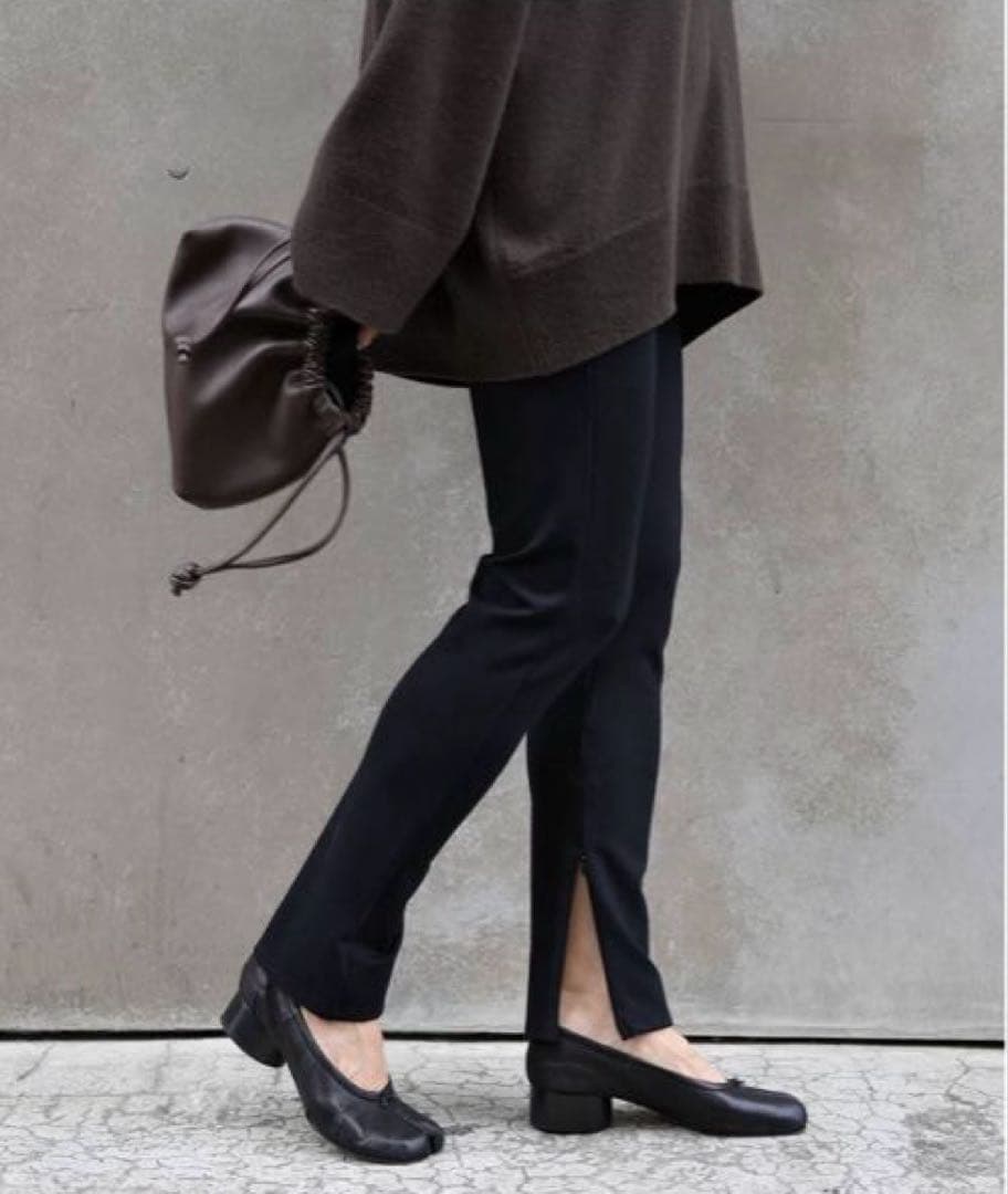 ドゥーズィエムクラス　ウォームジップレギンス　36