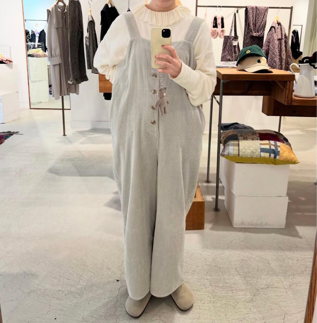 【最終お値下げ】フィグロンドン コーデュロイサロペット