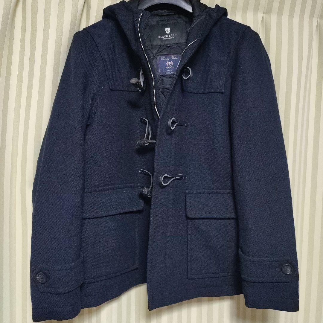 格安　ブラックレーベルクレストブリッジ　ダッフルコート　L