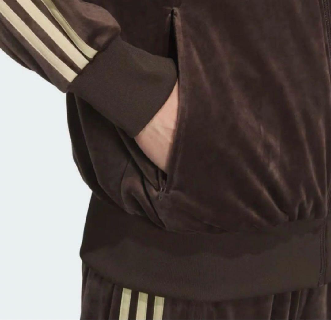 adidas ファイヤーバードトラックジャケットベロア originals M