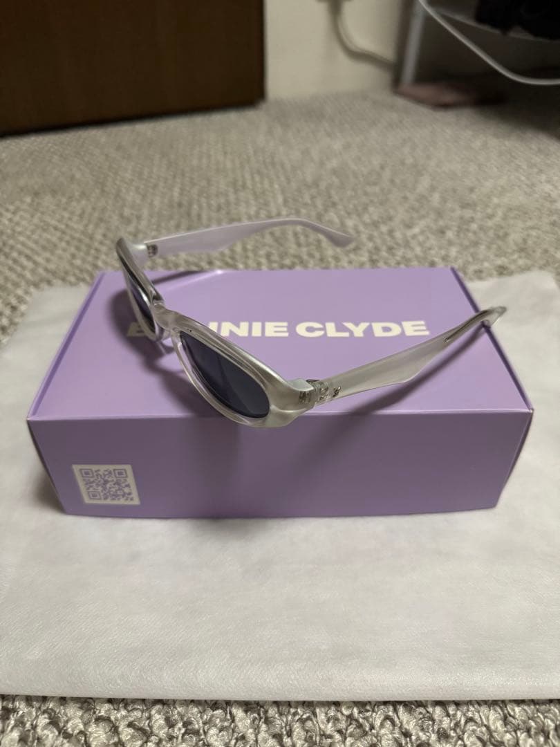 【美品】BONNIE CLYDE サングラス シルバー