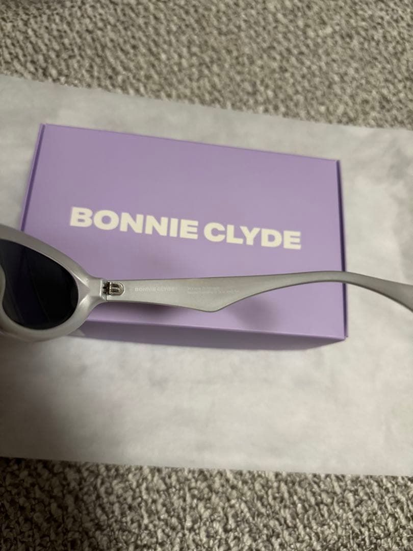 【美品】BONNIE CLYDE サングラス シルバー