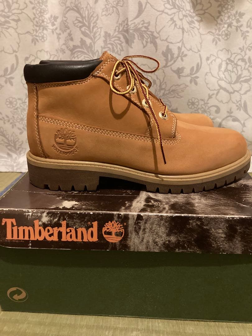 ティンバーランド　チャカブーツ　ローカット　　7W25センチ