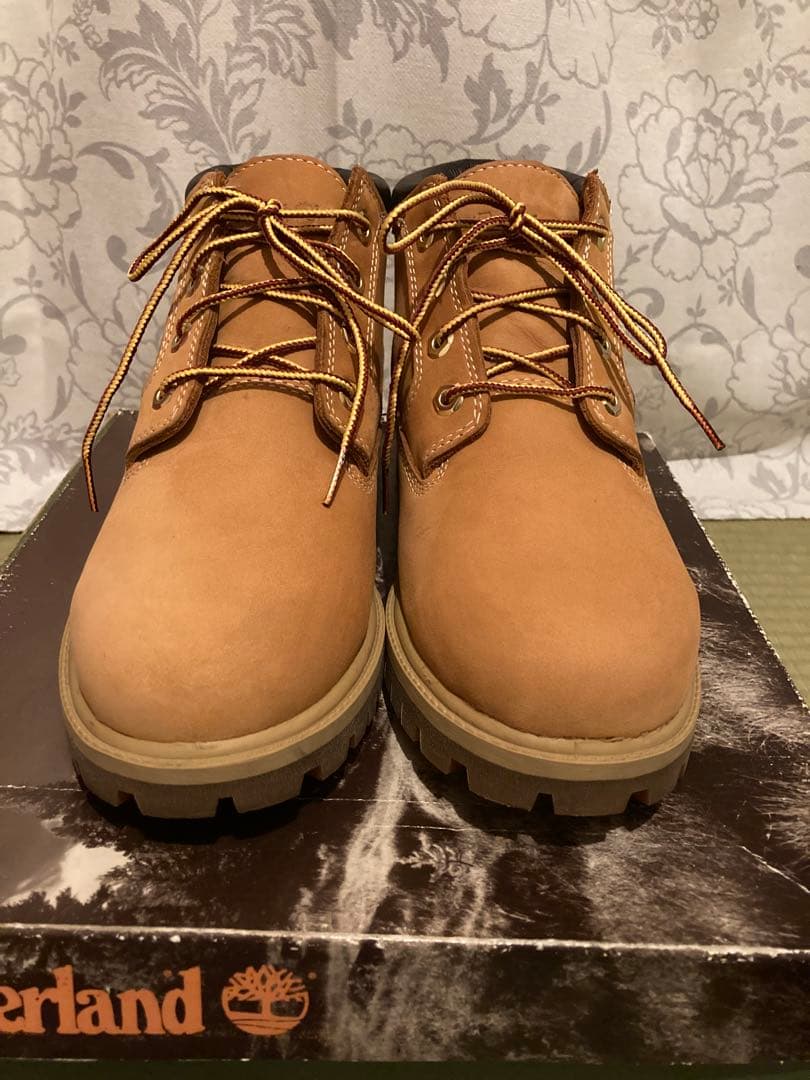 ティンバーランド　チャカブーツ　ローカット　　7W25センチ