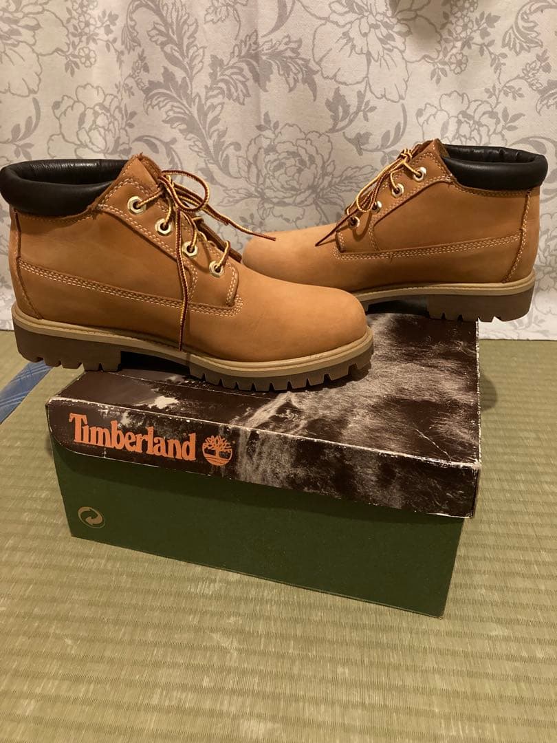 ティンバーランド　チャカブーツ　ローカット　　7W25センチ