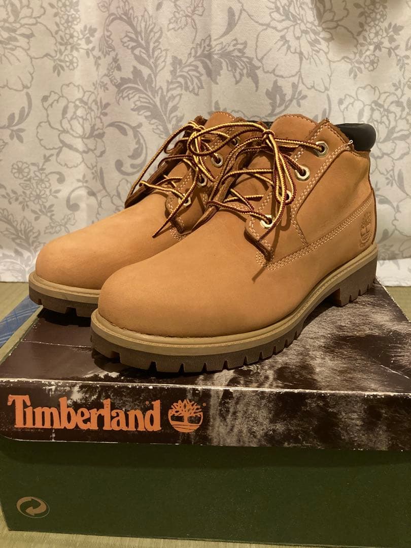 ティンバーランド　チャカブーツ　ローカット　　7W25センチ