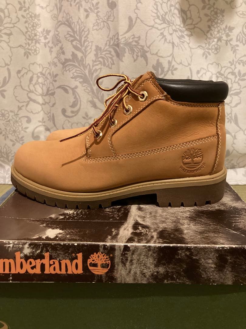 ティンバーランド　チャカブーツ　ローカット　　7W25センチ