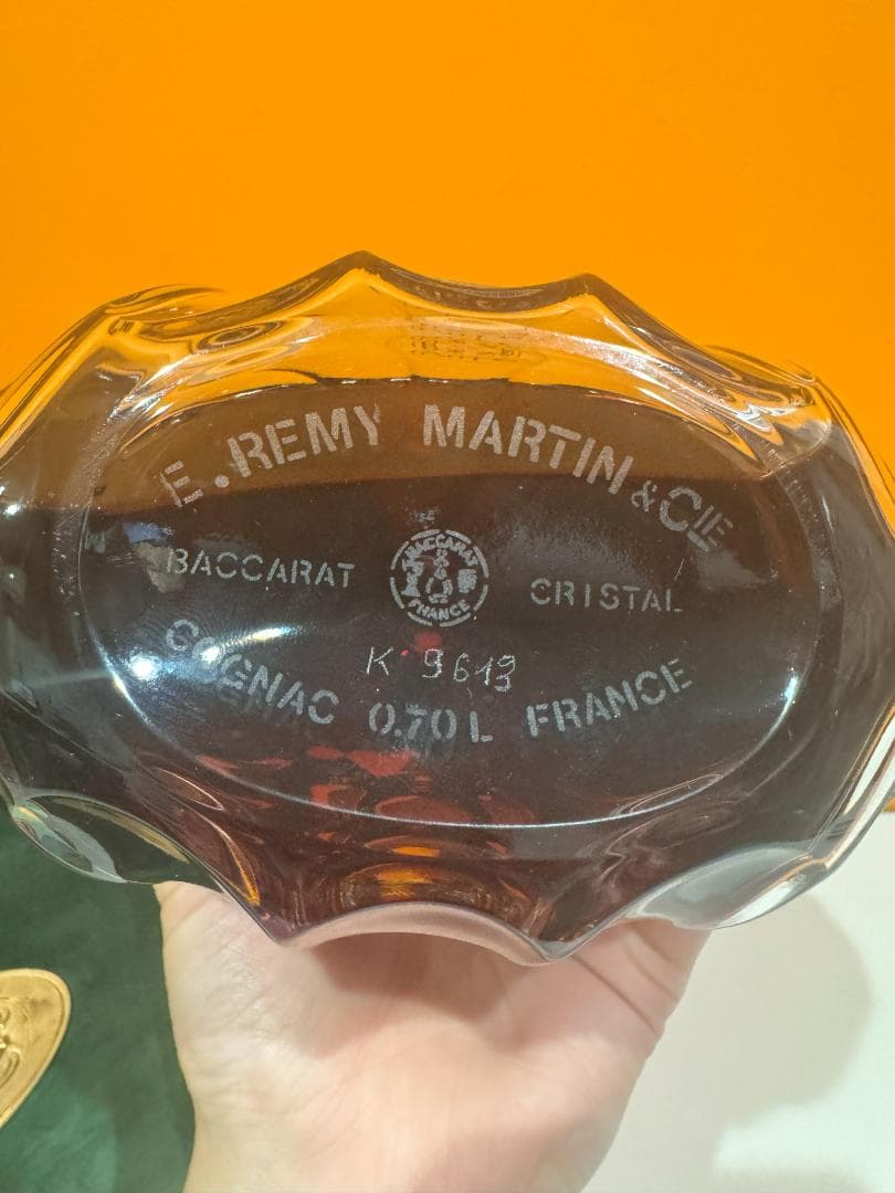 ぷっちゃん　レミーマルタン　コニャック　セントークリスタル　バカラボトル