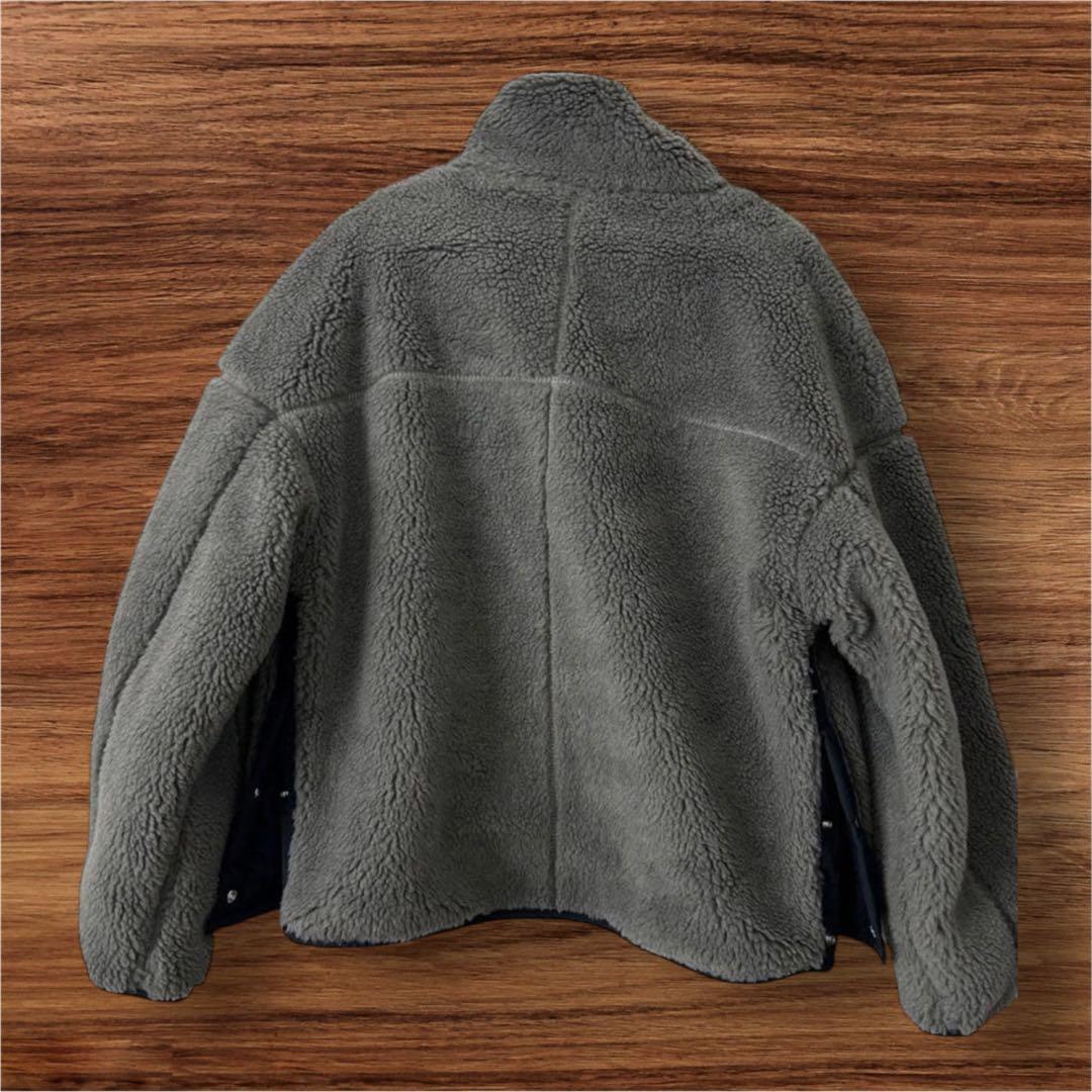 ADAM ET ROPÉ FEMME ★ キルトボアリバーシブルブルゾン