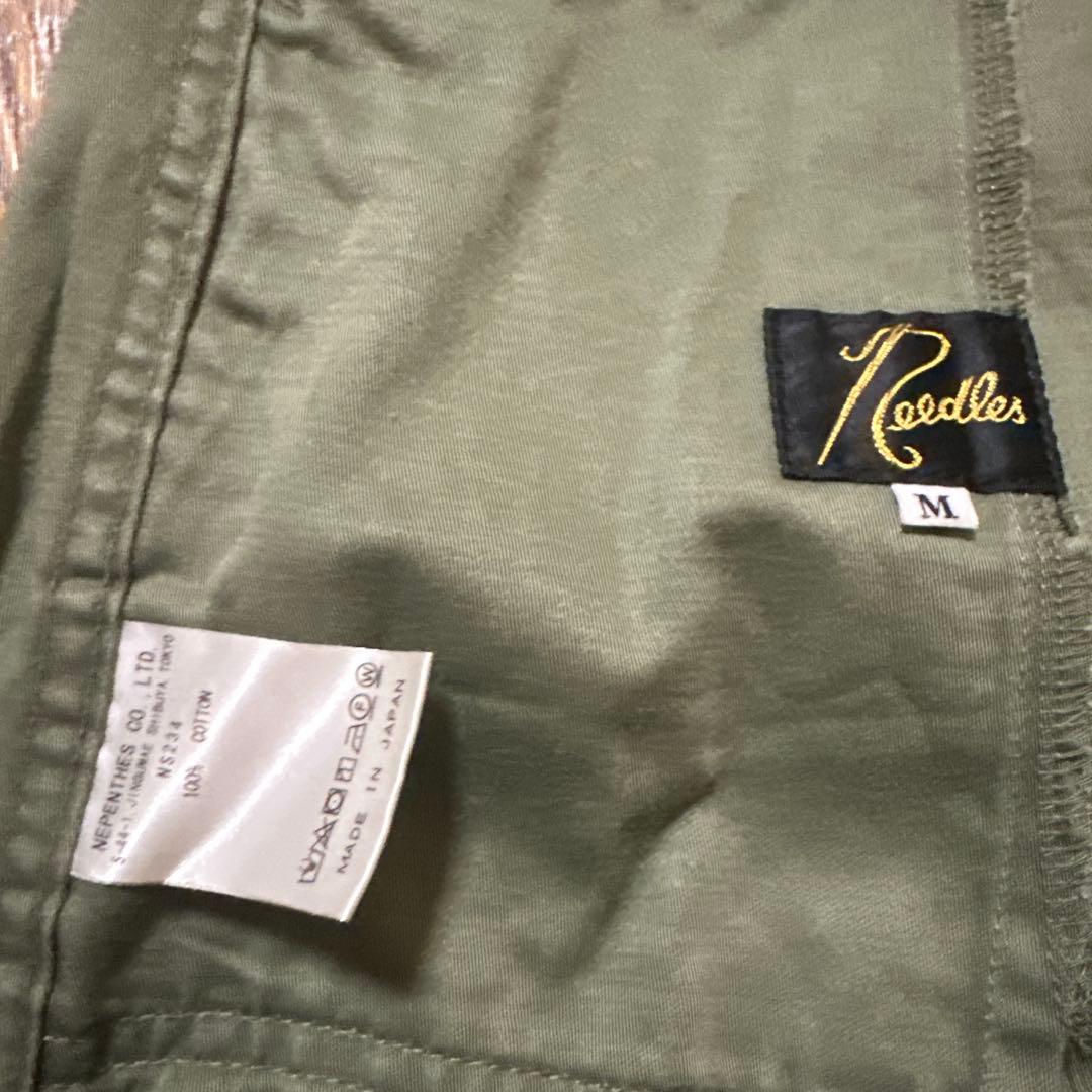Needles カーゴパンツ Mサイズ オリーブグリーン