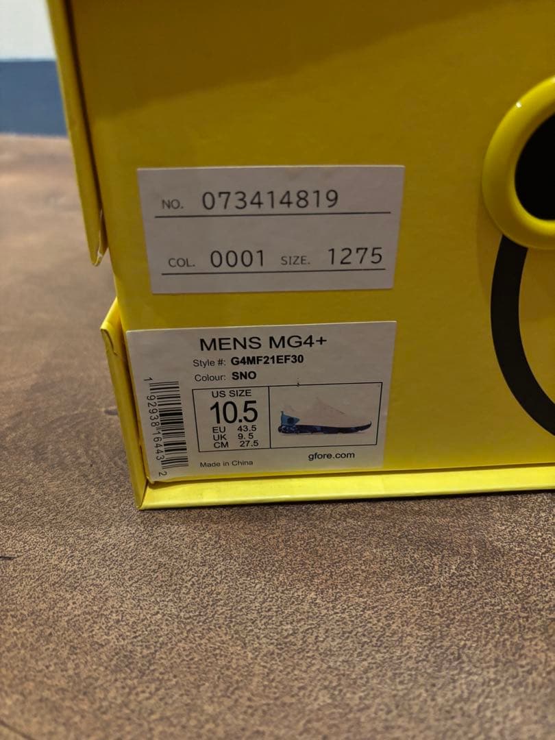 G/FORE MG4+ ゴルフシューズ 27.5センチ　スパイクレス