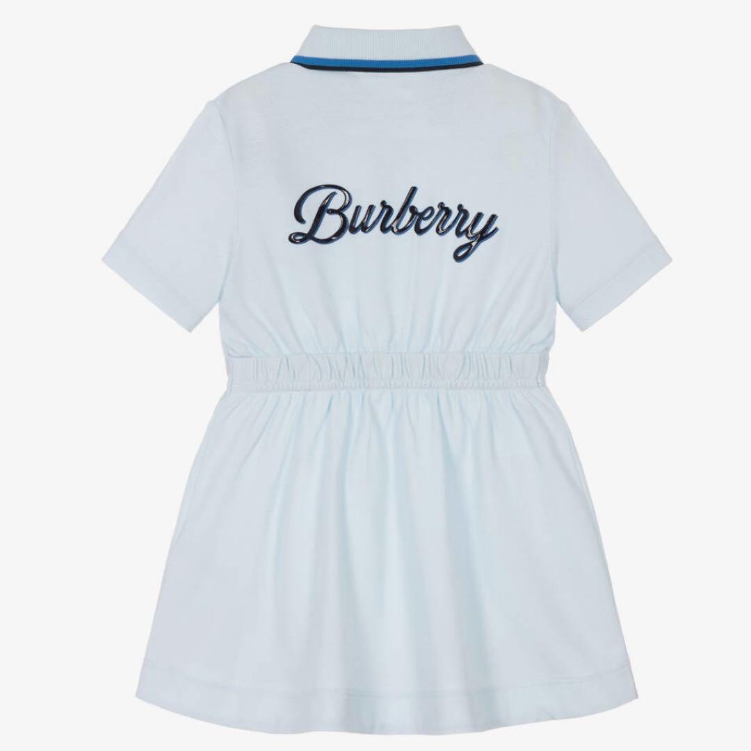 Burberry バーバリー ロゴ ポロ ワンピース 半袖
