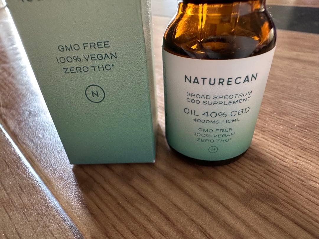 有機NATURECAN 40% オーガニック　CBDオイル
