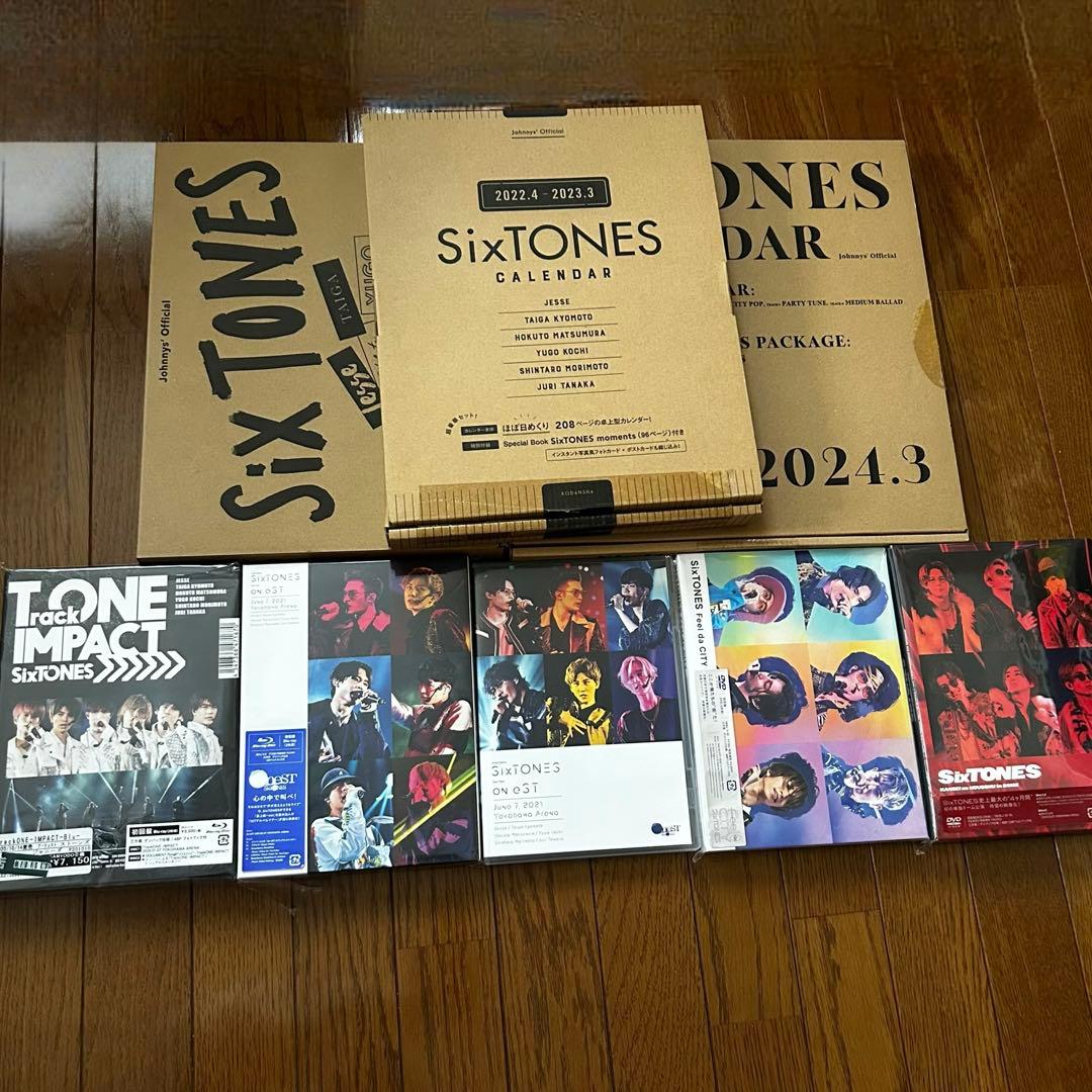 SixTONES カレンダー LIVE DVD