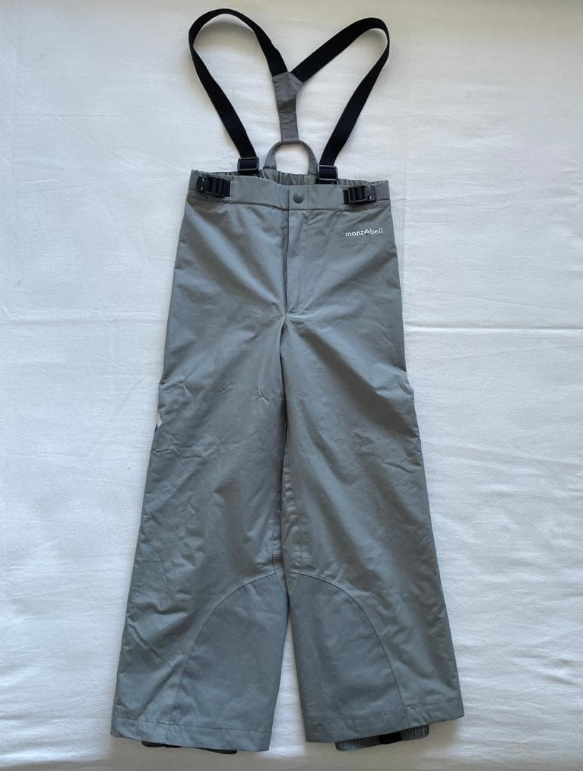 モンベル キッズ スノーウェア 上下セット パウダーステップ ジャケット 130