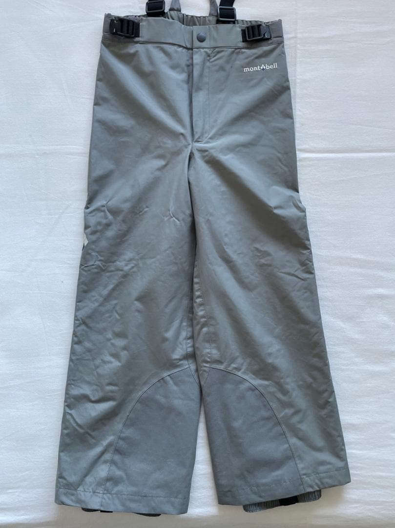 モンベル キッズ スノーウェア 上下セット パウダーステップ ジャケット 130