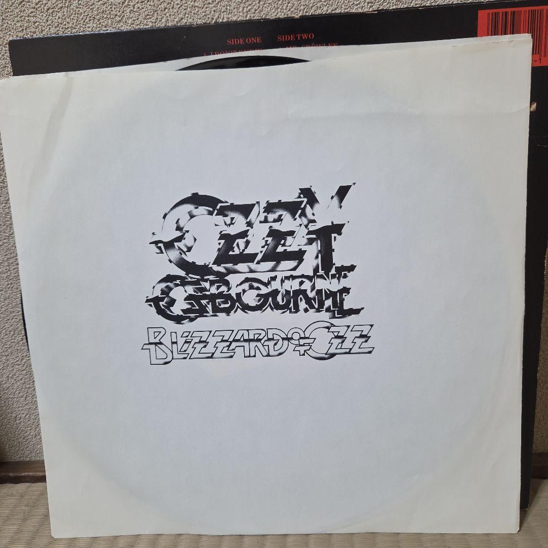 洋楽 Ozzy Osbourne Blizzard of Ozz LP