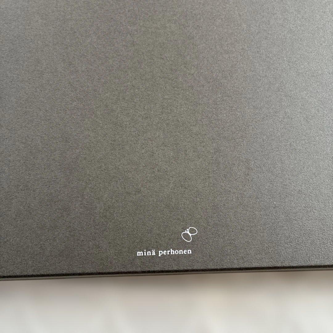 ミナペルホネン ファブリックボード　wind flower ブルー　新品